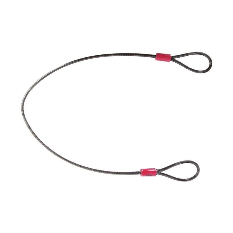 أباس كابل حماية مقعد ABUS Cobra، طول 75 سم/قطر 5 مم، أسود - Image 2